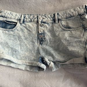 Acid Wash Shorts